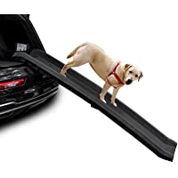 Bellanny Plegable Rampa para Perros Coche- Ligera y transportable para Mascotas- Antideslizante Rampa de Acceso al Coche…